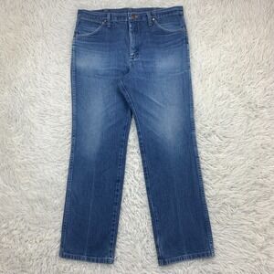 Vintage Wrangler Jeans Mens 35x30 Blue Pants Cowboy 936 Western Denim‎ Rodeo